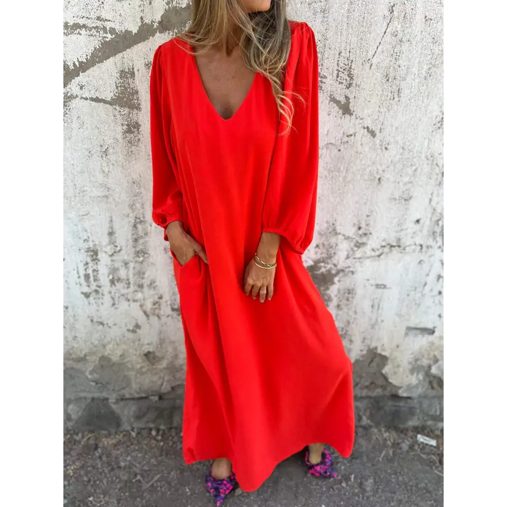 Vestido com Decote