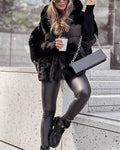 Jaqueta Feminina Puffer com Capuz Raina