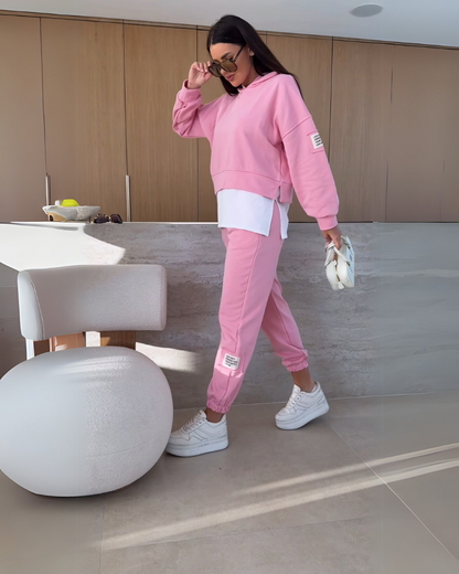 Conjunto Feminino Moletom com Capuz Comfy Gabi