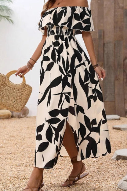 Vestido Feminino com Fenda Tomara que Caia - 4
