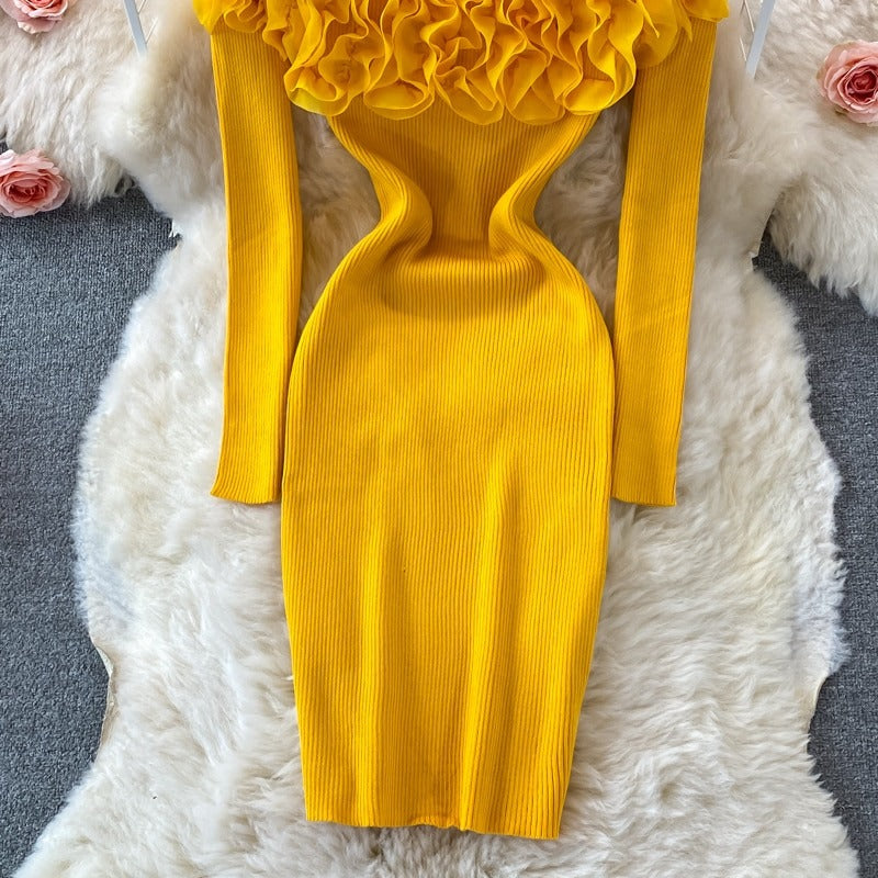 Vestido Feminino de Malha Brenda