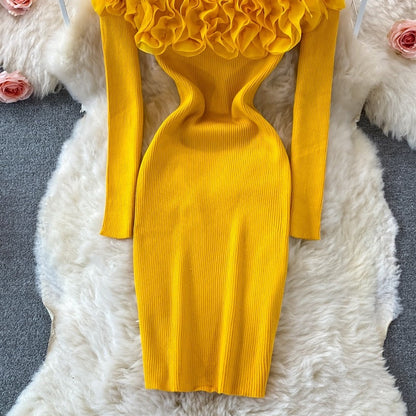 Vestido Feminino de Malha Brenda