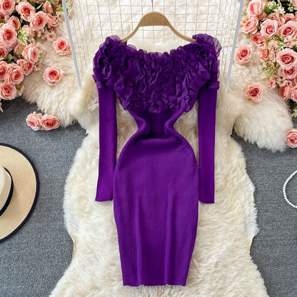 Vestido Feminino de Malha Brenda