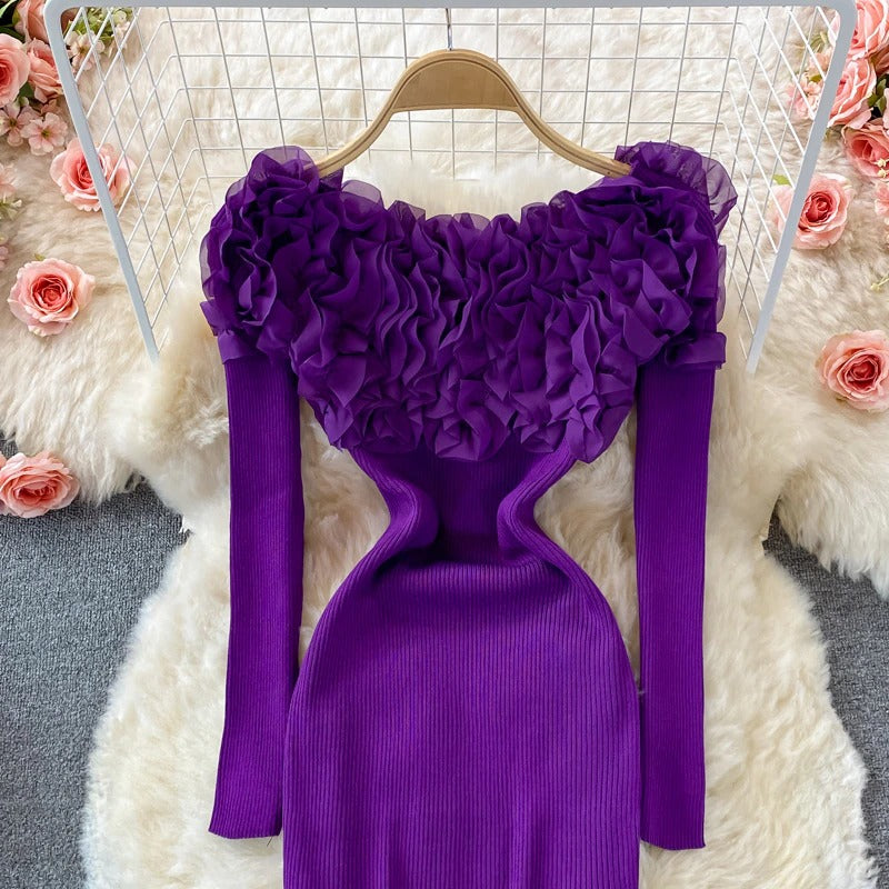 Vestido Feminino de Malha Brenda