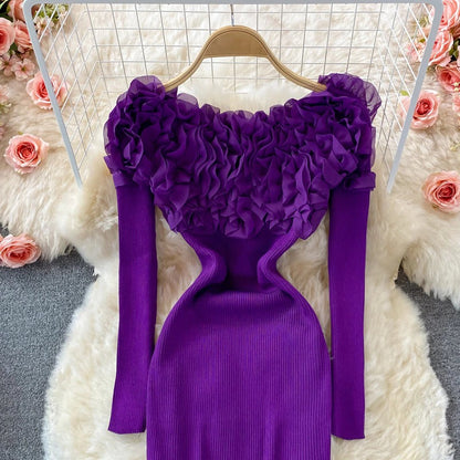Vestido Feminino de Malha Brenda