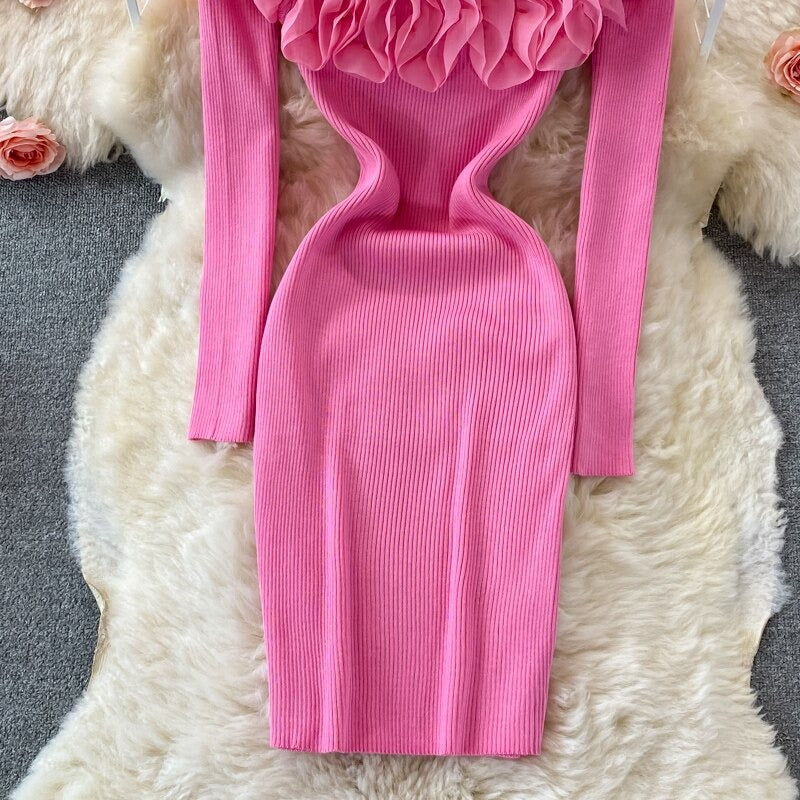 Vestido Feminino de Malha Brenda