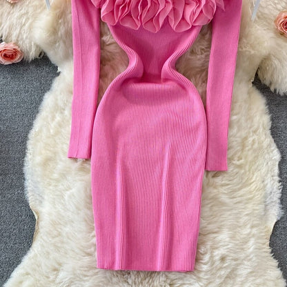 Vestido Feminino de Malha Brenda