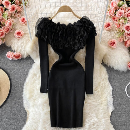 Vestido Feminino de Malha Brenda