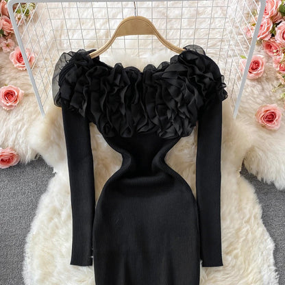 Vestido Feminino de Malha Brenda