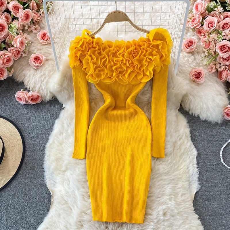Vestido Feminino de Malha Brenda