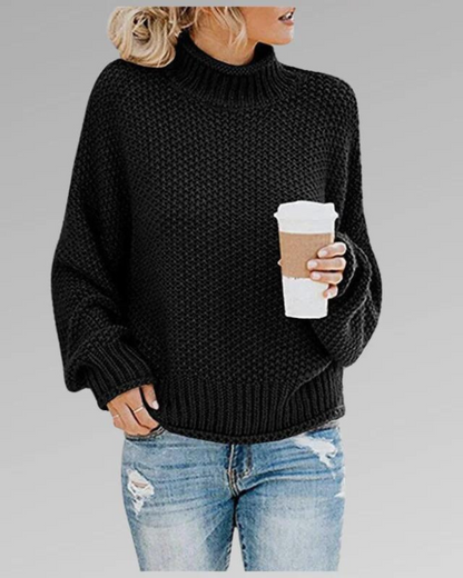 Suéter Feminino Gola Alta Priscila - 4