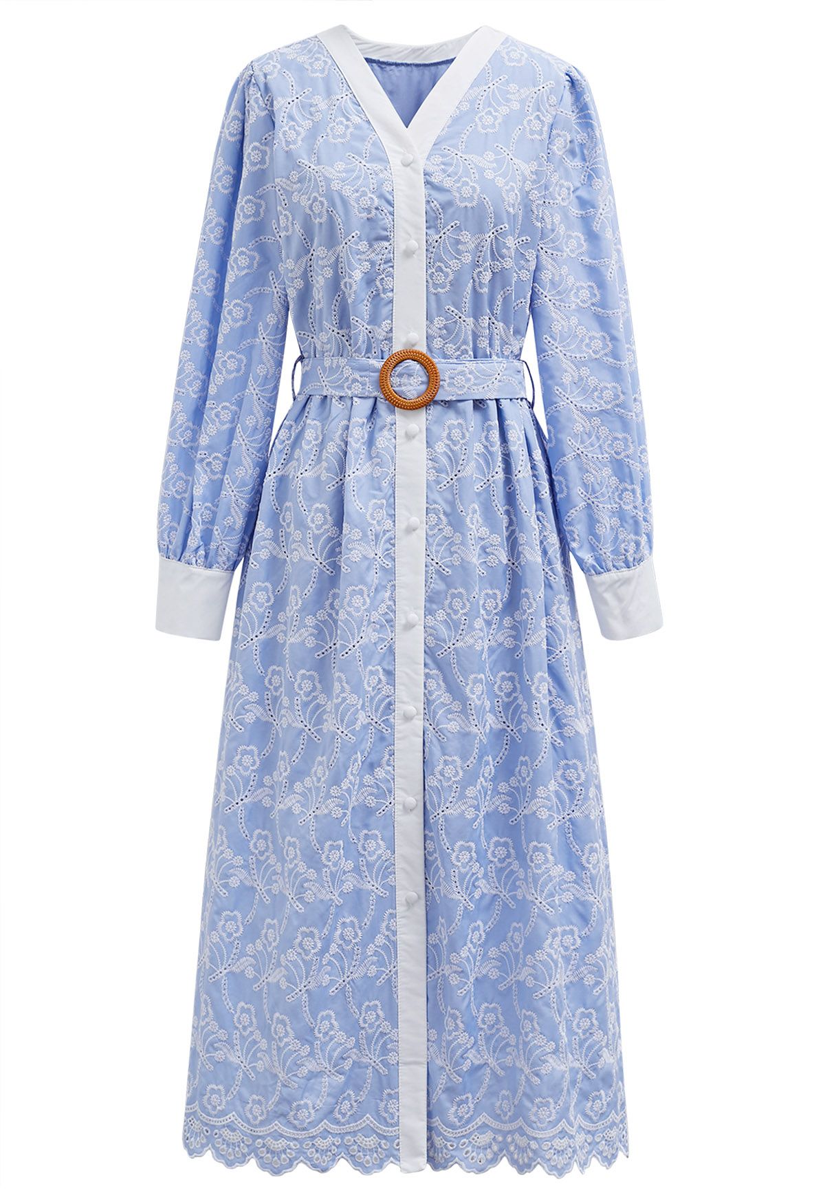 Vestido Feminino Longo Genilha - 12