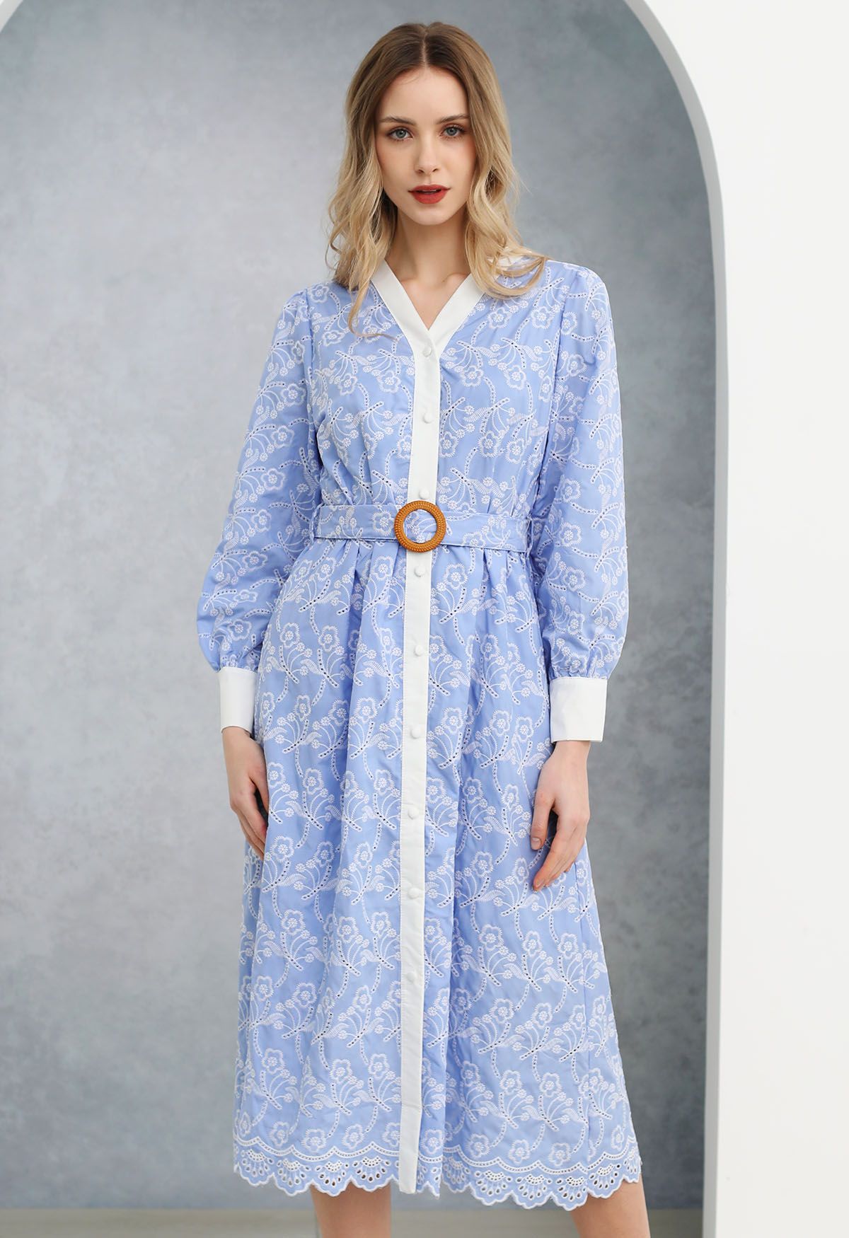 Vestido Feminino Longo Genilha - 7