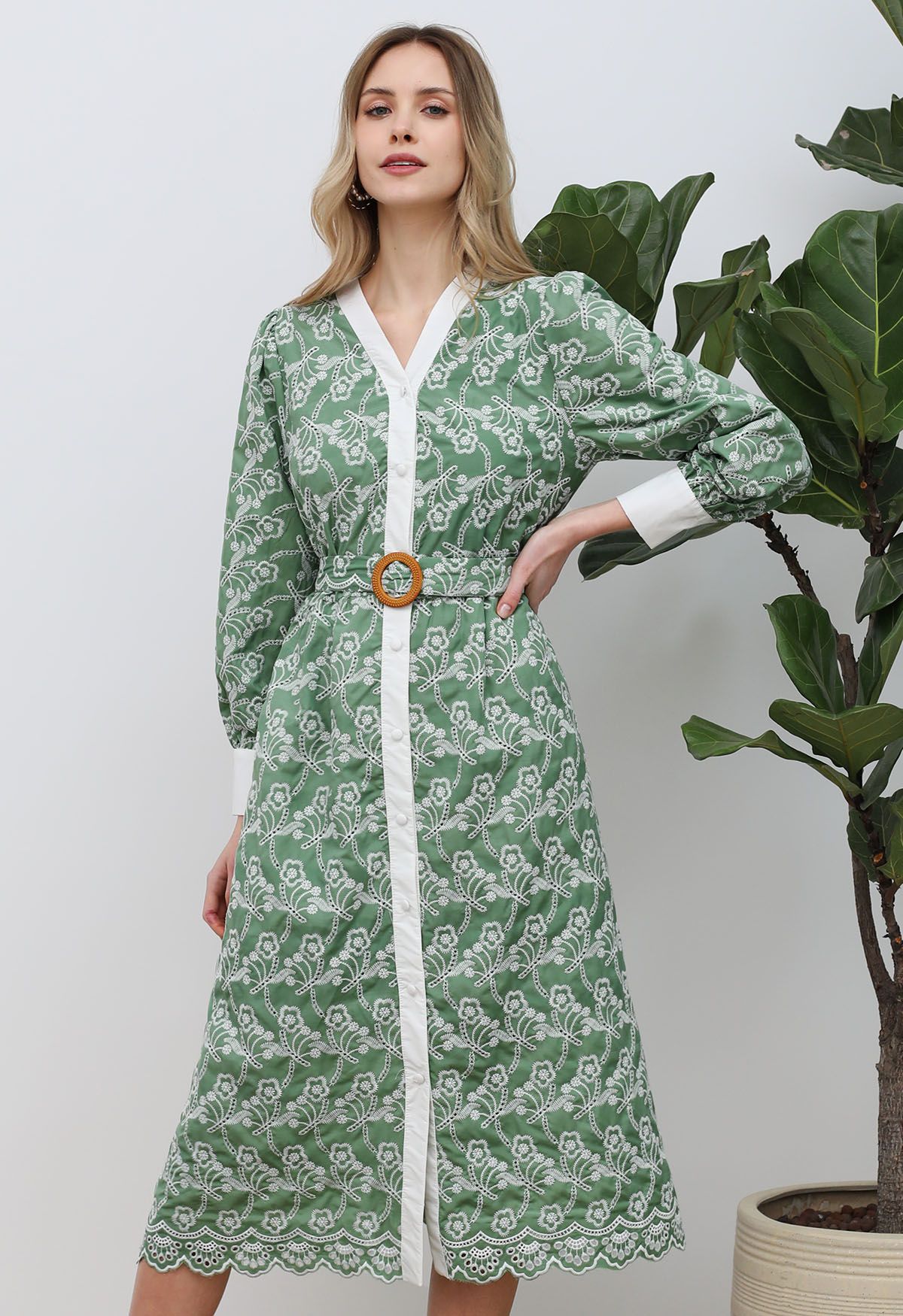 Vestido Feminino Longo Genilha - 9