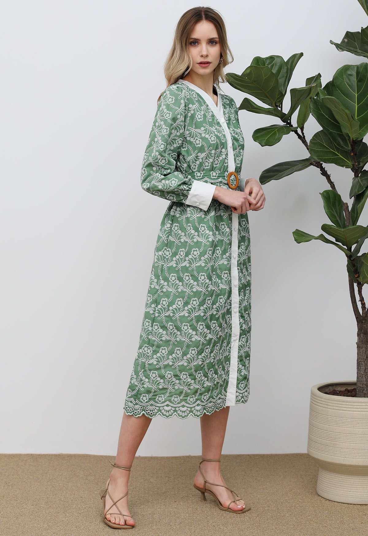 Vestido Feminino Longo Genilha - 5