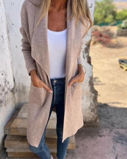 Casaco Feminino Leve Estilo Cardigan Egona - 3