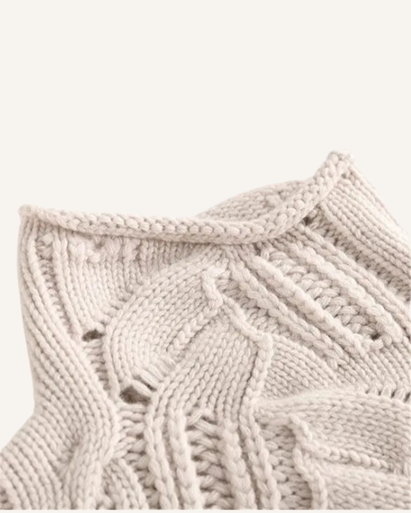 Suéter Feminino de Cashmere Gola Alta Maíra - 3