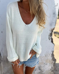 Suéter Feminino de Malha Comfy Karina