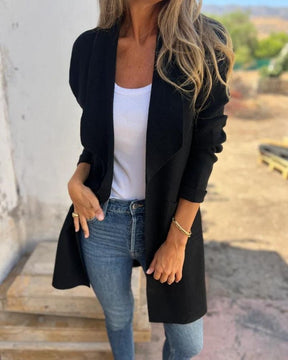 Casaco Feminino Leve Estilo Cardigan Egona