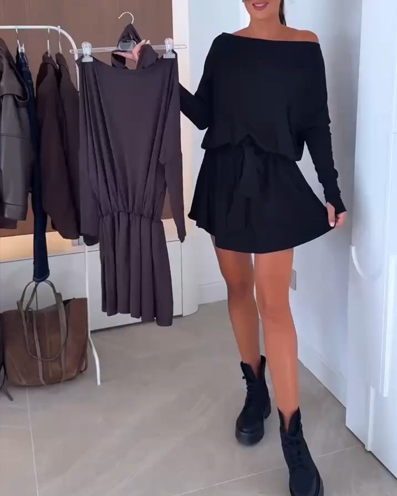 Vestido Mid Decote Ombros a Ombro Mia - 6