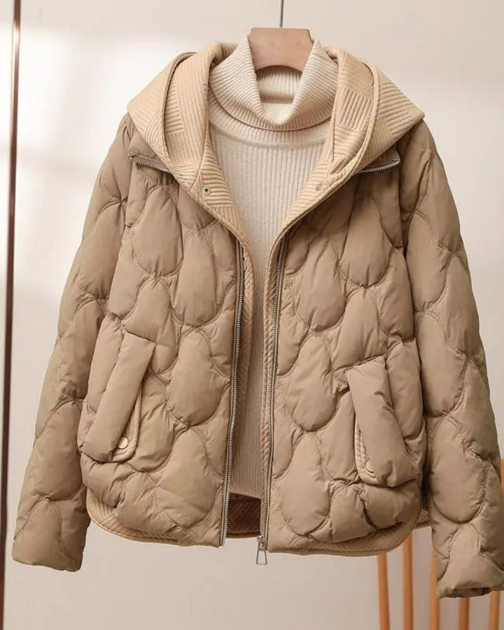 Jaqueta Feminina Acolchoada com Capuz Berta