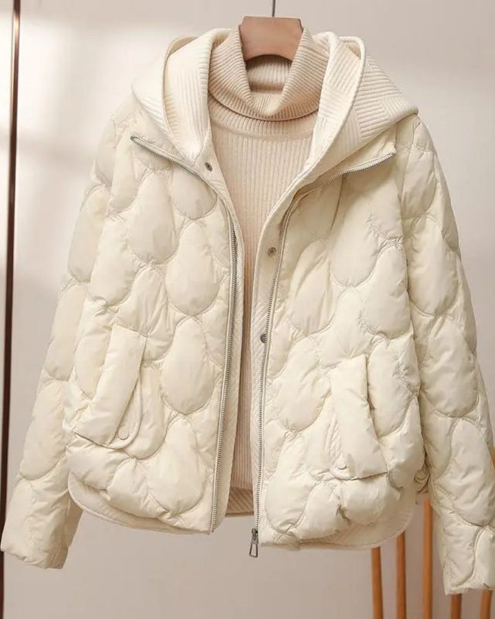 Jaqueta Feminina Acolchoada com Capuz Berta