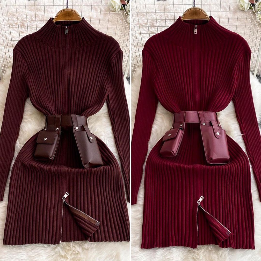 Vestido Feminino Zipper Debby - 5