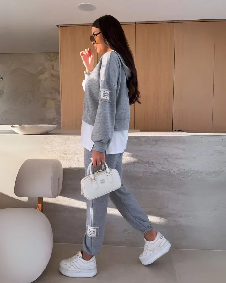 Conjunto Feminino Moletom com Capuz Comfy Gabi