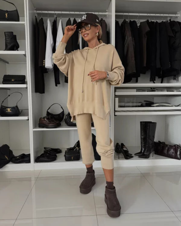 Conjunto Feminino Comfy com Capuz Heloisa