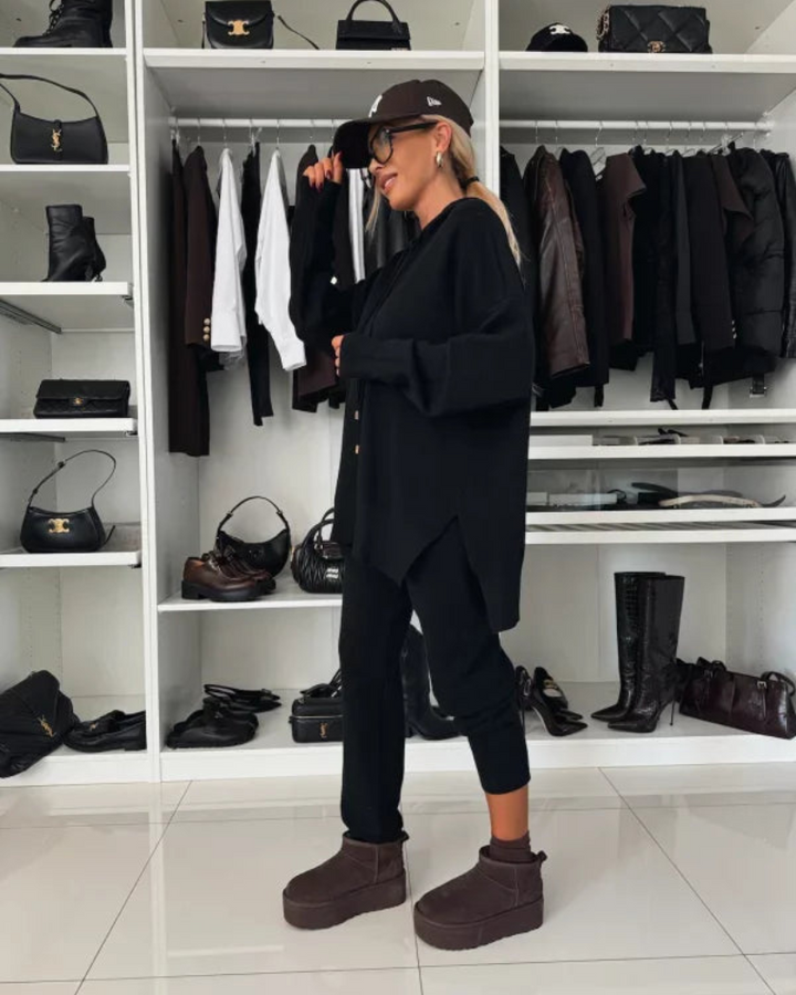 Conjunto Feminino Comfy com Capuz Heloisa