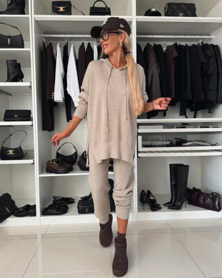 Conjunto Feminino Comfy com Capuz Heloisa