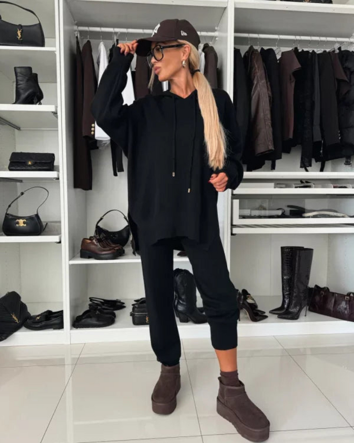 Conjunto Feminino Comfy com Capuz Heloisa