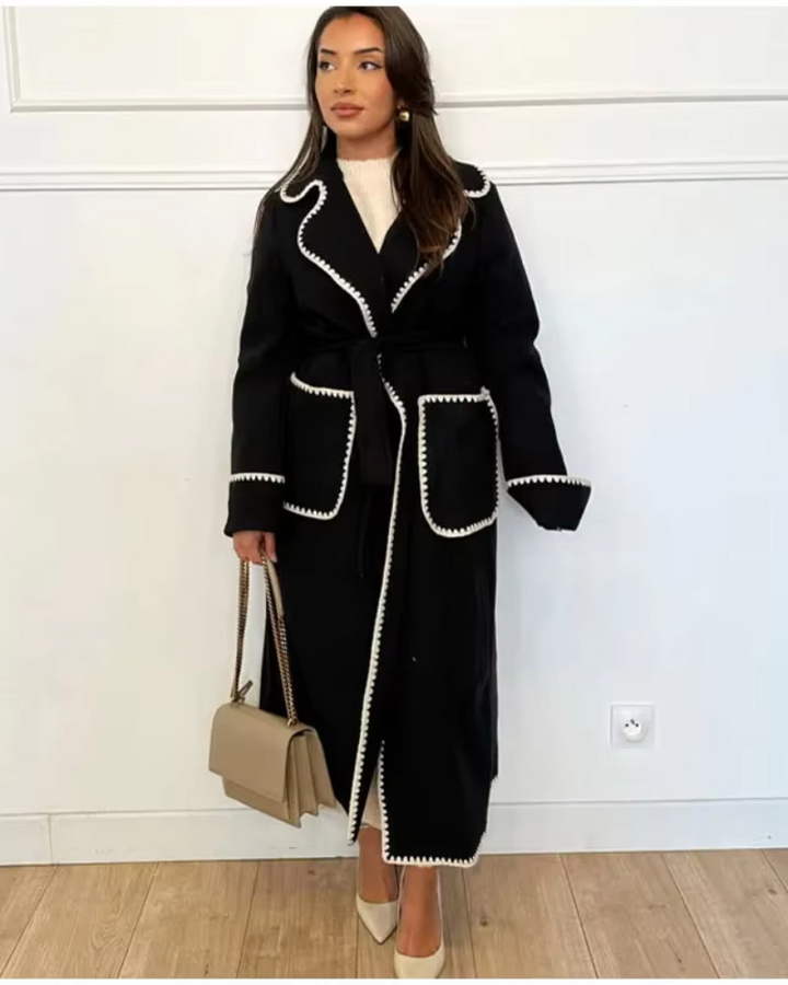 Casaco Sobretudo Alfaiataria Feminino Bela