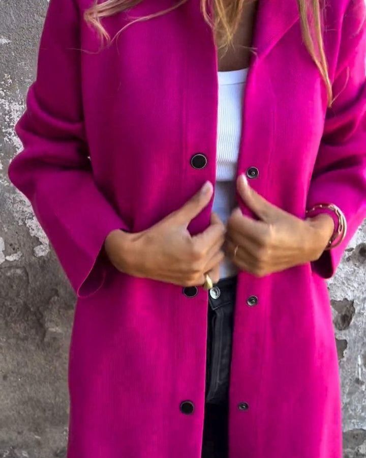 Casaco Feminino Alongado com Capuz Nora