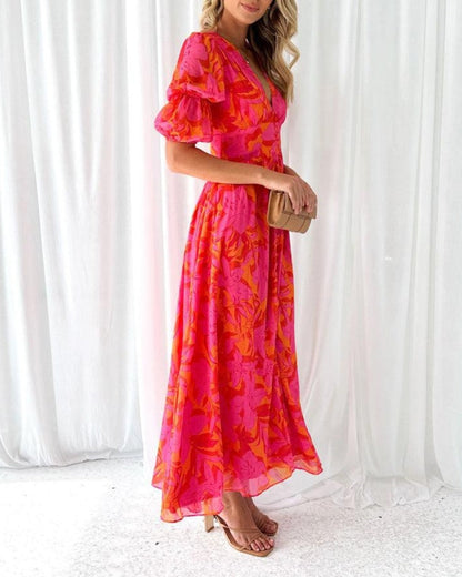 Vestido Longo Floral Débora - 2