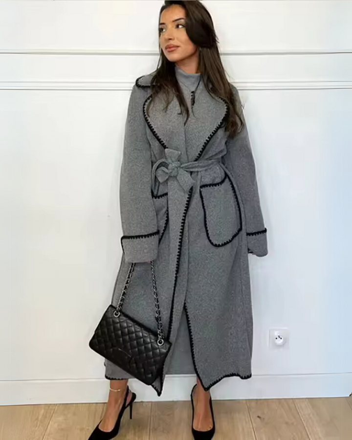 Casaco Sobretudo Alfaiataria Feminino Bela