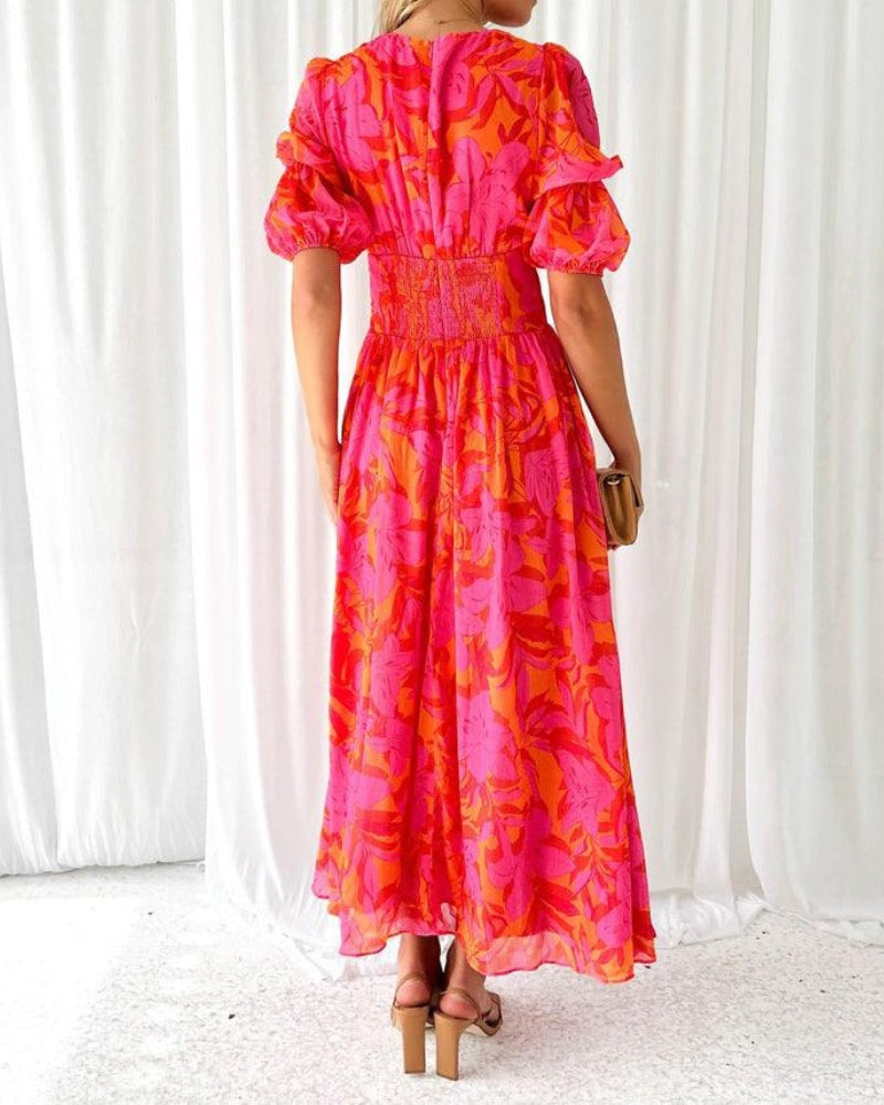 Vestido Longo Floral Débora - 3