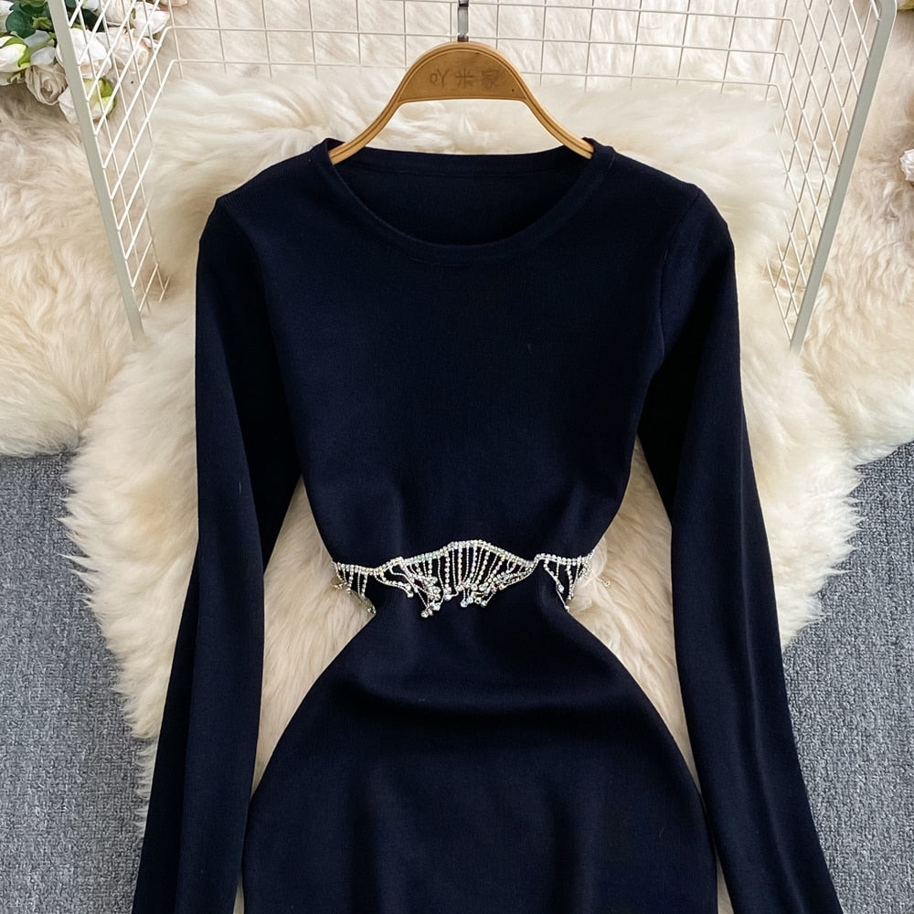 Vestido Feminino Manga Longa Lolla