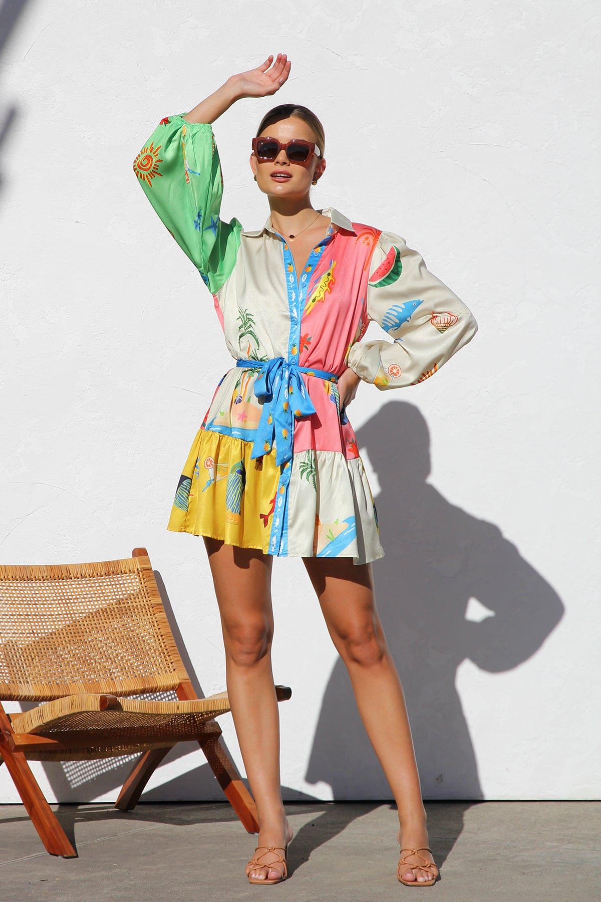 Vestido Feminino de Botão Candice - 2