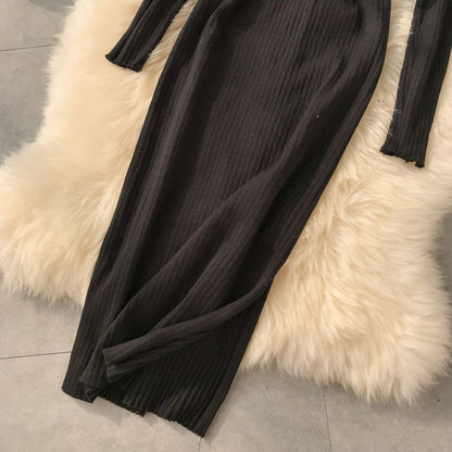 Vestido Feminino Gola Alta Cintia