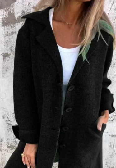 Cardigan Feminino Longo Mary de Botão