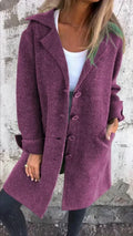 Cardigan Feminino Longo Mary de Botão