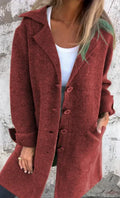 Cardigan Feminino Longo Mary de Botão
