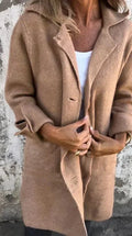 Cardigan Feminino Longo Mary de Botão