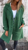 Cardigan Feminino Longo Mary de Botão