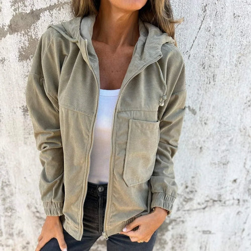 Jaqueta Jess de Veludo Feminino