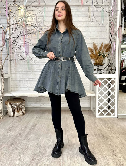 Vestido Feminino Jeans Kendi - 10