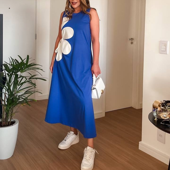 Vestido Feminino Mid Flor Isabella - 5