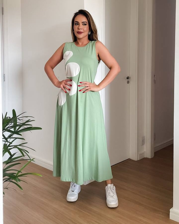 Vestido Feminino Mid Flor Isabella - 8