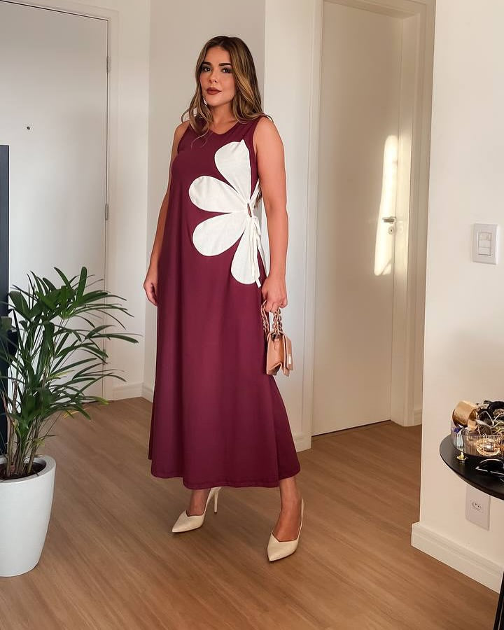 Vestido Feminino Mid Flor Isabella - 11
